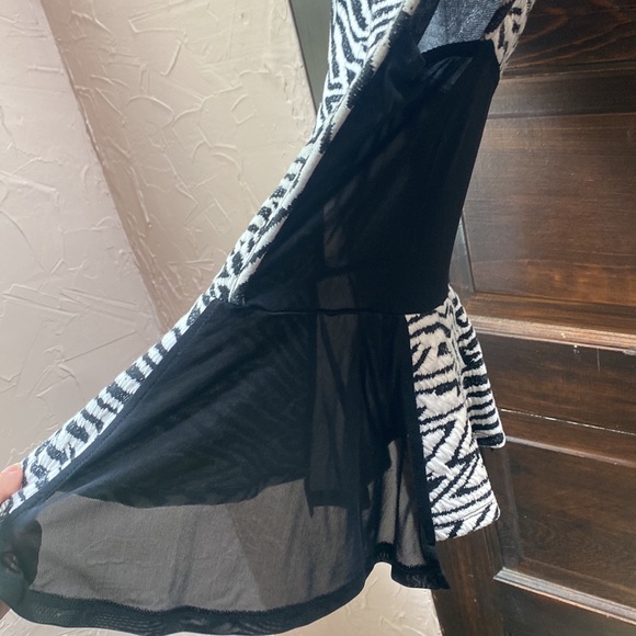 Urban Outfitters zebra print top - Picture 2 of 4